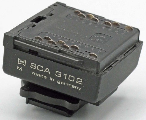 Adattatore flash metz sca - sca, 3102